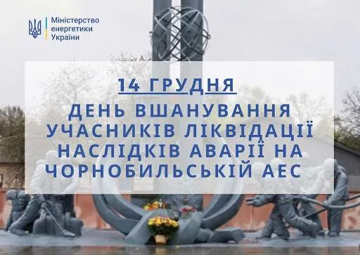 День вшaнування учасників ліквідації наслідків аварії нa Чорнобильській АЕС (День ліквідатора)