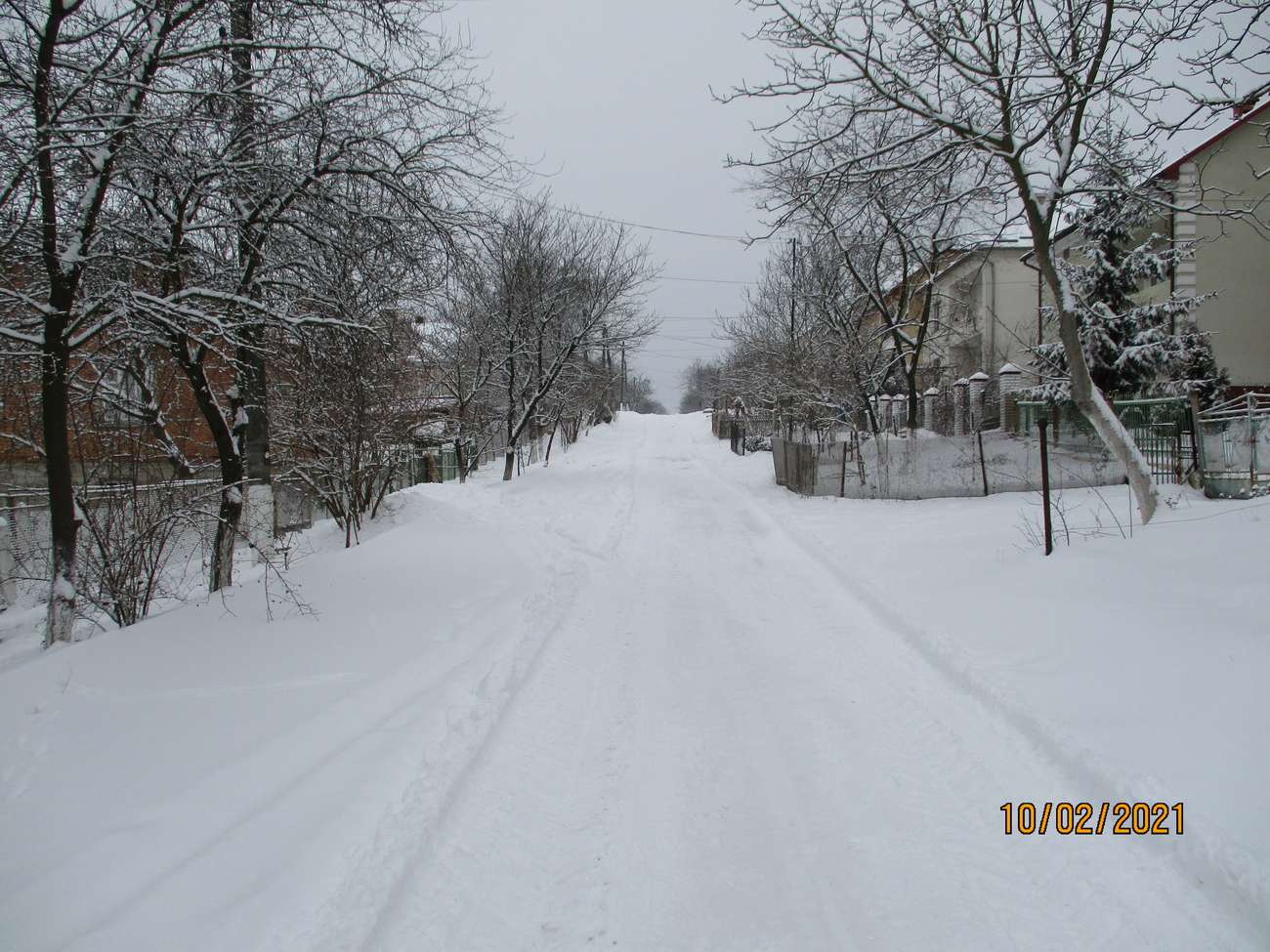 🌄 м. Новий Розділ, зима 2021 р.