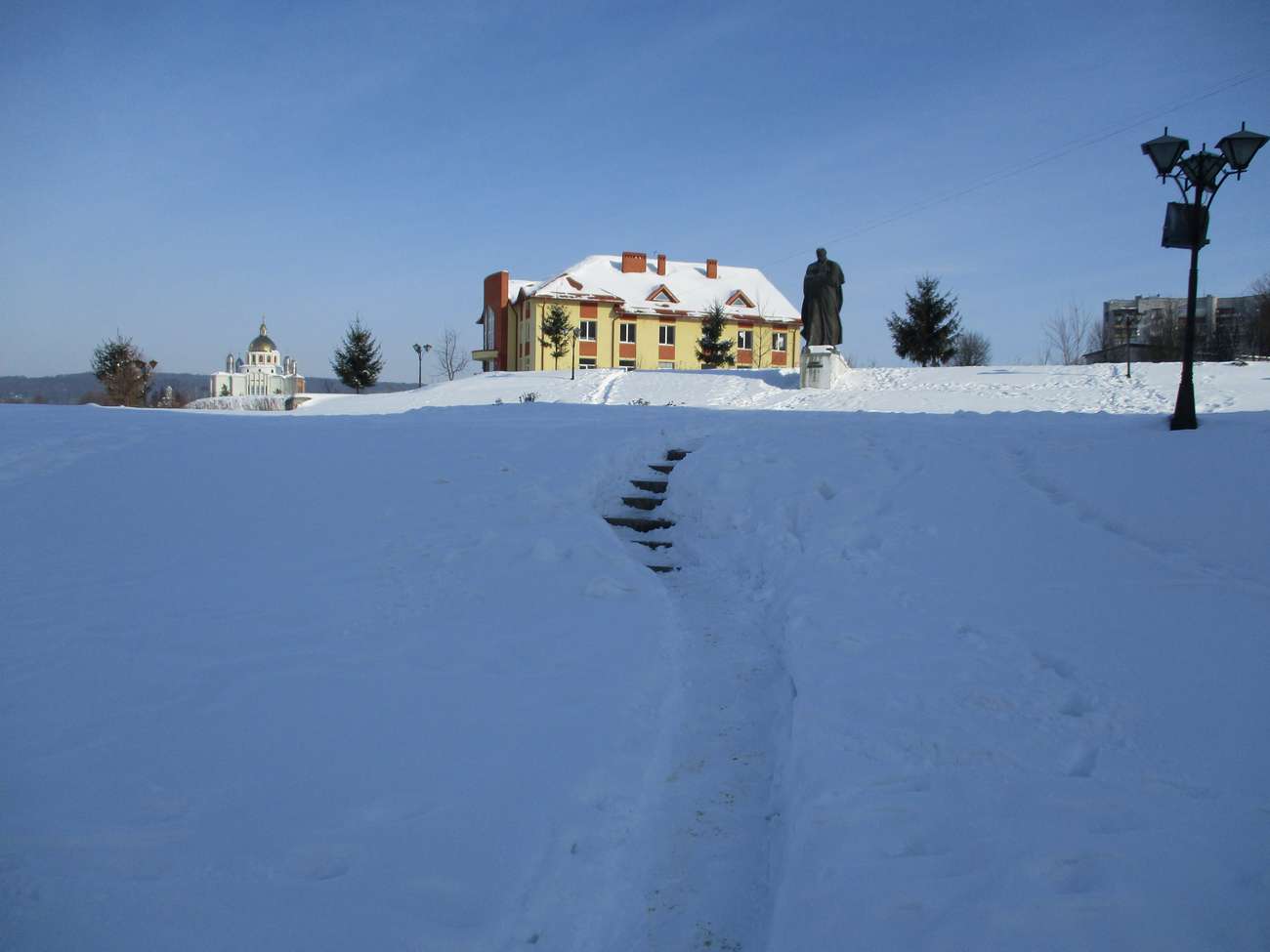 🌄 м. Новий Розділ, зима 2021 р.