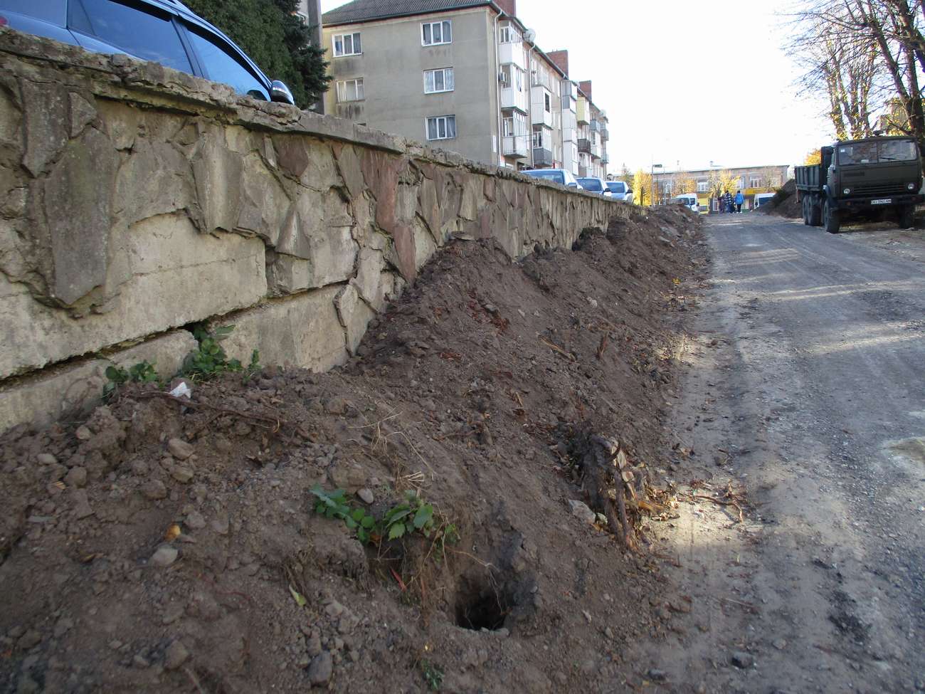 Реконструкція площі Героїв Майдану в Новому Роздолі