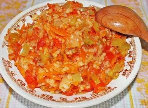 Салат з рисом «Сніданок туриста» на зиму