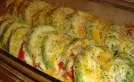 Гаряча закуска з кабачків і помідорів