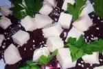 Салат з буряка і сиру фета