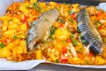 Запечена скумбрія
