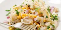 Салат з тунцем і макаронами