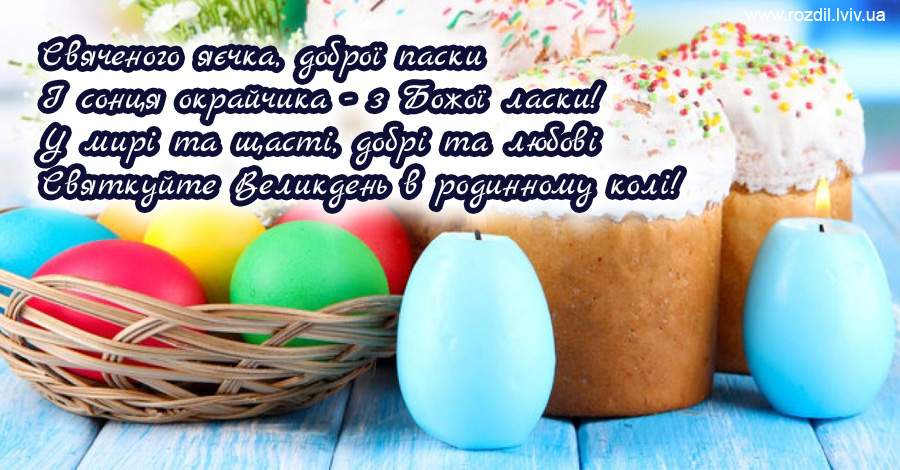 Великодні вітання